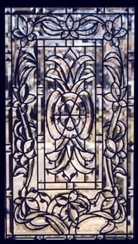 custom beveled glass entry 01