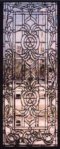 custom beveled glass entry 02