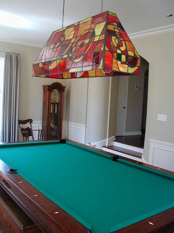 custom pool table lights