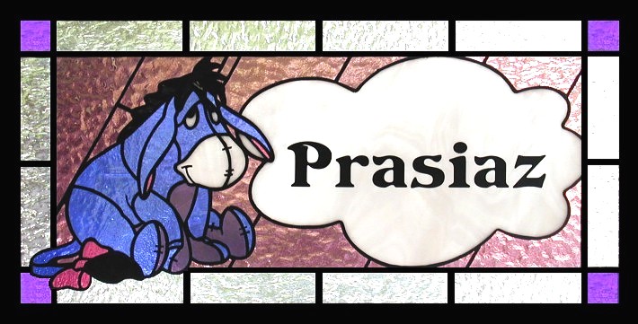 eeyore,eeyore stained glass